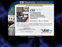 Tablet Screenshot of csielectronics.com